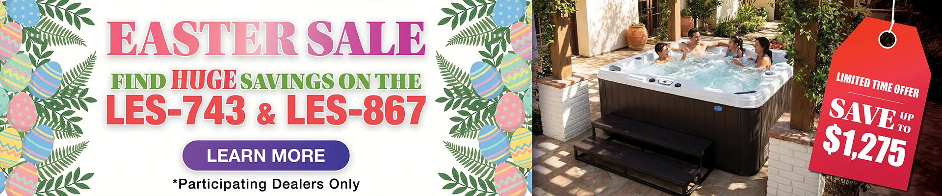 Calspas hot tub being used in a family setting - Taunton